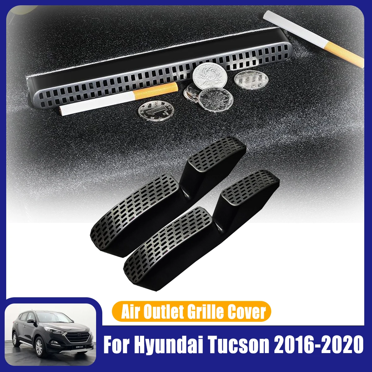 For Hyundai Tucson TL 2016-2020 2017 2018 2019 2020 Car Accessories Under-Seat Air Vent Outlet Covers Protector Anti Debris Dust
For Hyundai Tucson TL 2016-2020 2017 2018 2019 2020 Car Accessories Under-Seat Air Vent Outlet Covers Protector Anti Debris Dust