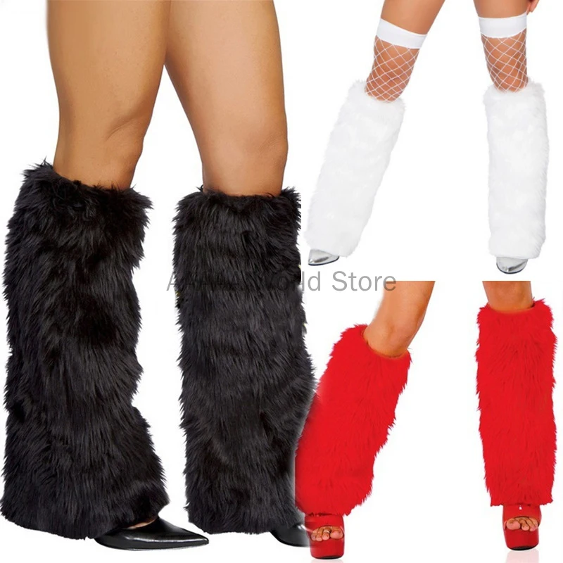 Women Halloween Christmas Party Cosplay Accessory Winter Fashion Solid Color Women Boot Covers Warm Furry Faux Fur Leg Warmers
Women Halloween Christmas Party Cosplay Accessory Winter Fashion Solid Color Women Boot Covers Warm Furry Faux Fur Leg Warmers