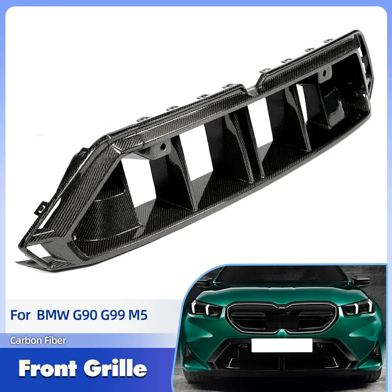 Car Front Bumper Center Trim Carbon Fiber for BMW G90 G99 M5 2025 2026 Racing Front Lower Grille Grills Body Kit
Car Front Bumper Center Trim Carbon Fiber for BMW G90 G99 M5 2025 2026 Racing Front Lower Grille Grills Body Kit