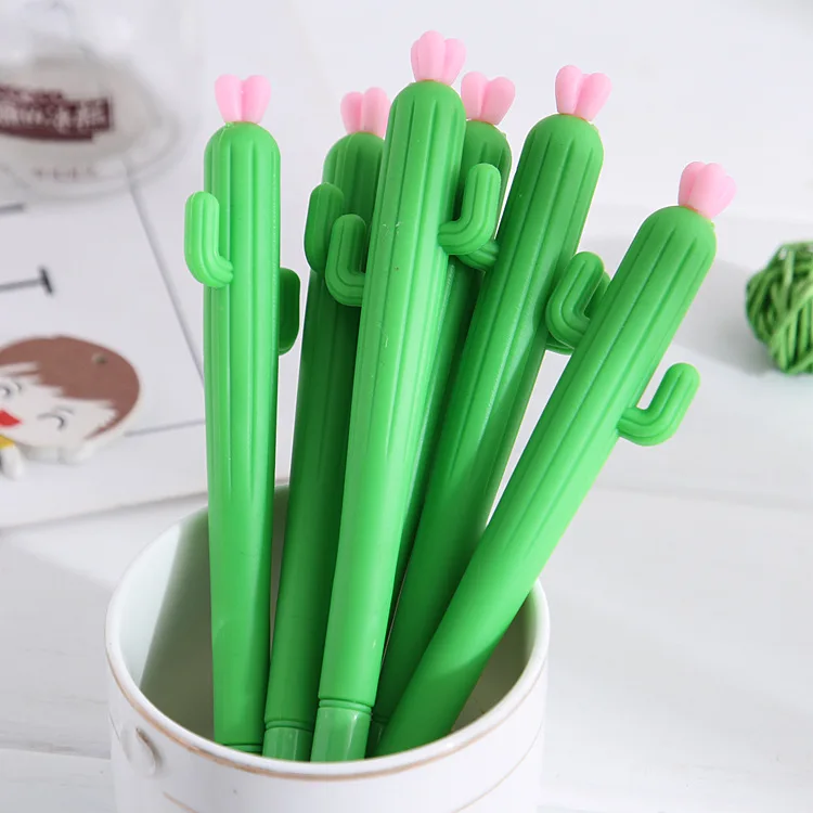 1 Pcs Creative Simulation Cactus Gel Pens Set Soft Rubber Modeling Pen Student Cartoon Black 0.5 Mm Wholesale
1 Pcs Creative Simulation Cactus Gel Pens Set Soft Rubber Modeling Pen Student Cartoon Black 0.5 Mm Wholesale