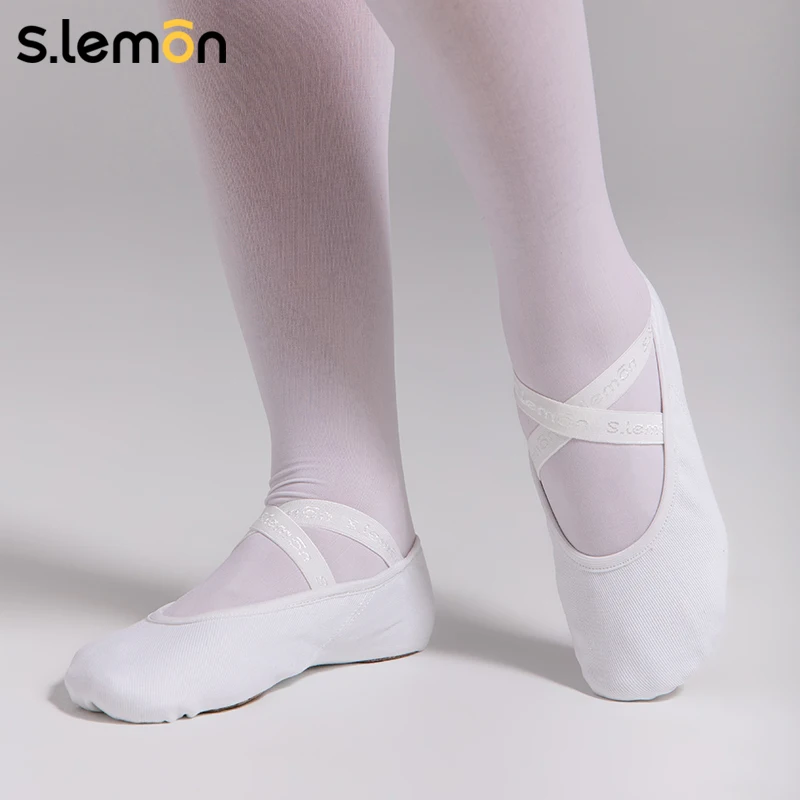 S.lemon Girls Ballet Shoes Cat Claw- Soft Cow Suede Sole Elastic Fabric Dance Shoes for Kids Adults Men Women Gymnastics
S.lemon Girls Ballet Shoes Cat Claw- Soft Cow Suede Sole Elastic Fabric Dance Shoes for Kids Adults Men Women Gymnastics