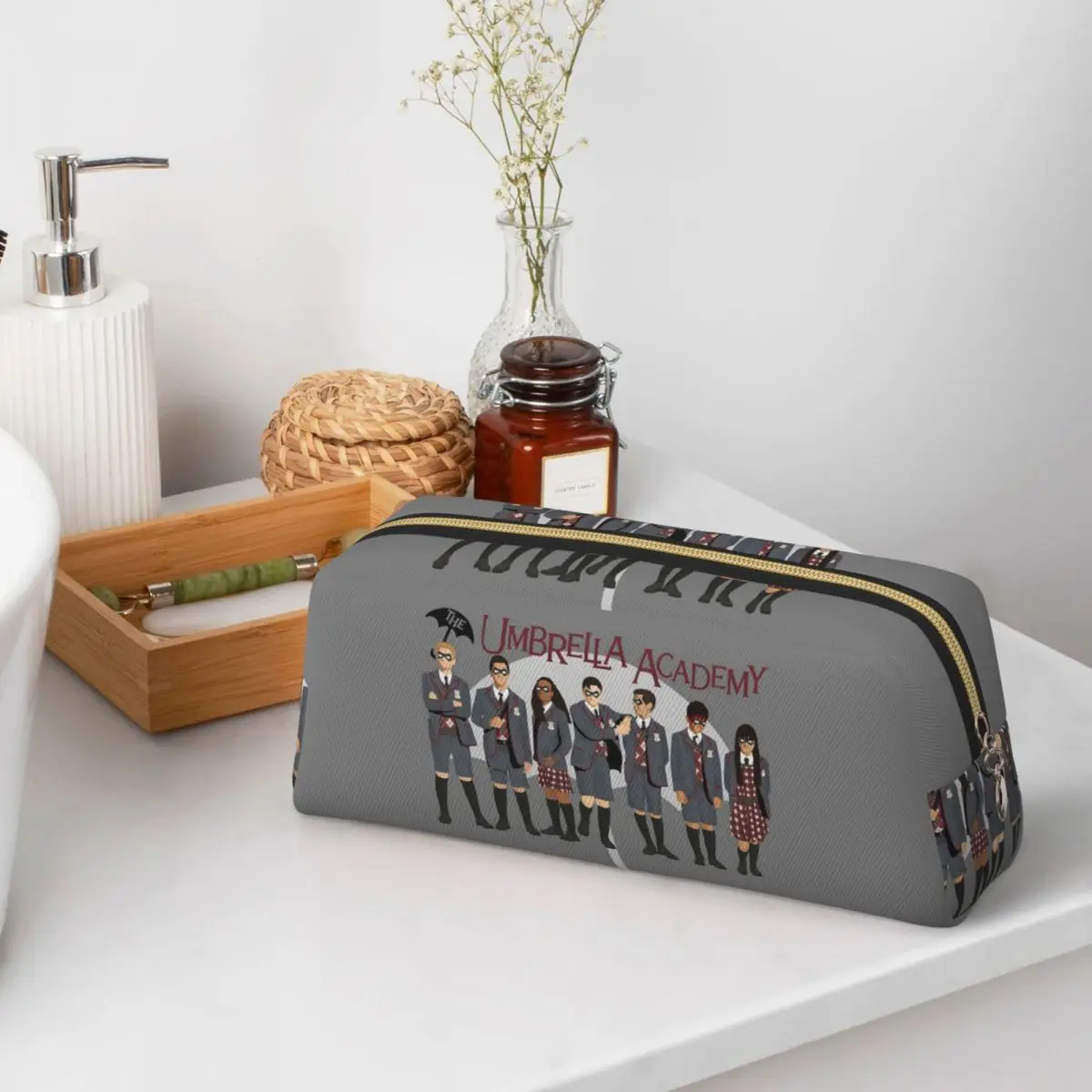 The Umbrella Academy Group Pencil Cases for Students School Pen Box Pencil Bag Big Capacity Pencil Pouch Pen Holder
The Umbrella Academy Group Pencil Cases for Students School Pen Box Pencil Bag Big Capacity Pencil Pouch Pen Holder