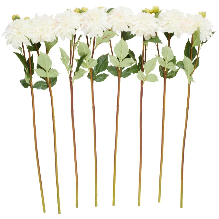 30" Plastic Floral Tall Dahlia Artificial Flower Stem by 8 Count
30" Plastic Floral Tall Dahlia Artificial Flower Stem by 8 Count