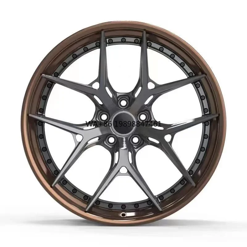 Two Piece Type Custom Forged Car Wheels Alloy Rims Passenger Car Wheels 5x112 5x120 Chrome
Two Piece Type Custom Forged Car Wheels Alloy Rims Passenger Car Wheels 5x112 5x120 Chrome