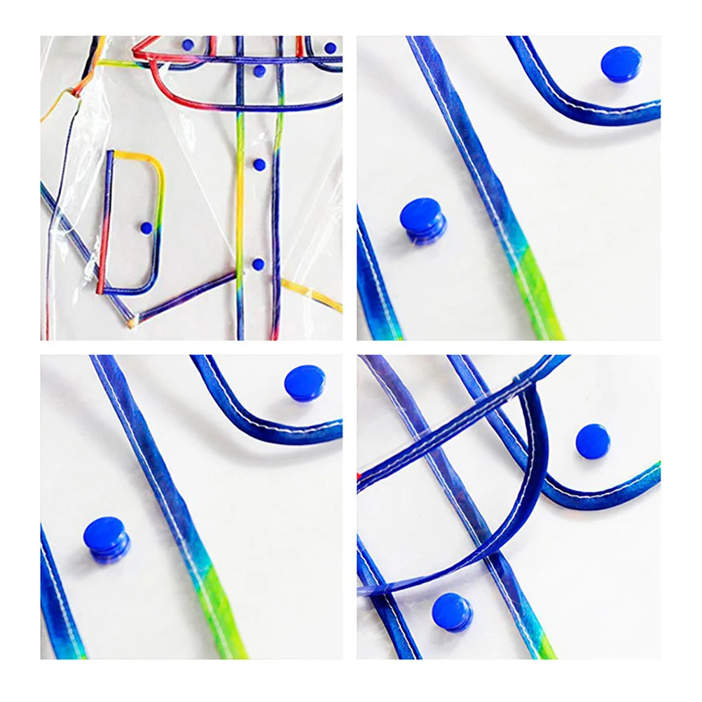 Kids With Hood Clear Reusable Eva Poncho For Children Lightweight Portable Rain Gear For Outdoor Camping Hiking Water Rides
Kids With Hood Clear Reusable Eva Poncho For Children Lightweight Portable Rain Gear For Outdoor Camping Hiking Water Rides