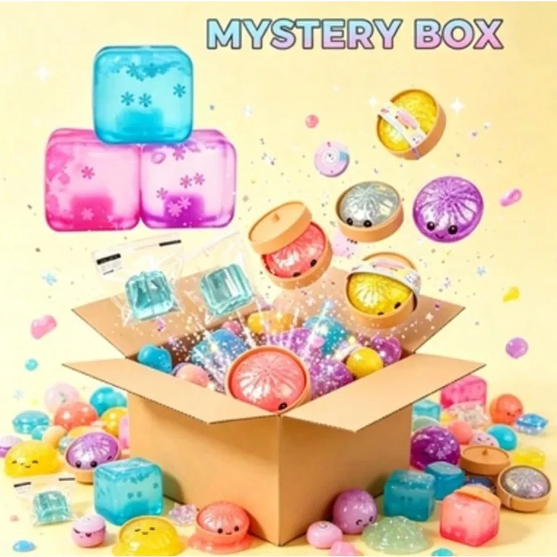 US Local Delivery Mini Mystery Blind Box Assorted Soft Squish Fidget Toys Stress Relief Jelly Octopus Pizza Squeeze Toy Pack For All Ages
US Local Delivery Mini Mystery Blind Box Assorted Soft Squish Fidget Toys Stress Relief Jelly Octopus Pizza Squeeze Toy Pack For All Ages