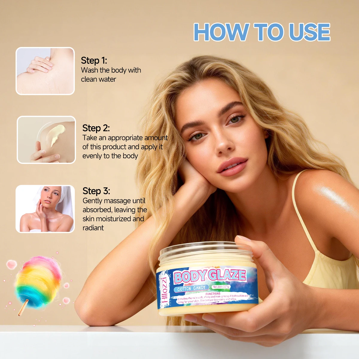 8oz 2oz body glaze marshmallow Moisturizes, protects, and repairs the skin make the skin appear lighter, brighter
8oz 2oz body glaze marshmallow Moisturizes, protects, and repairs the skin make the skin appear lighter, brighter
