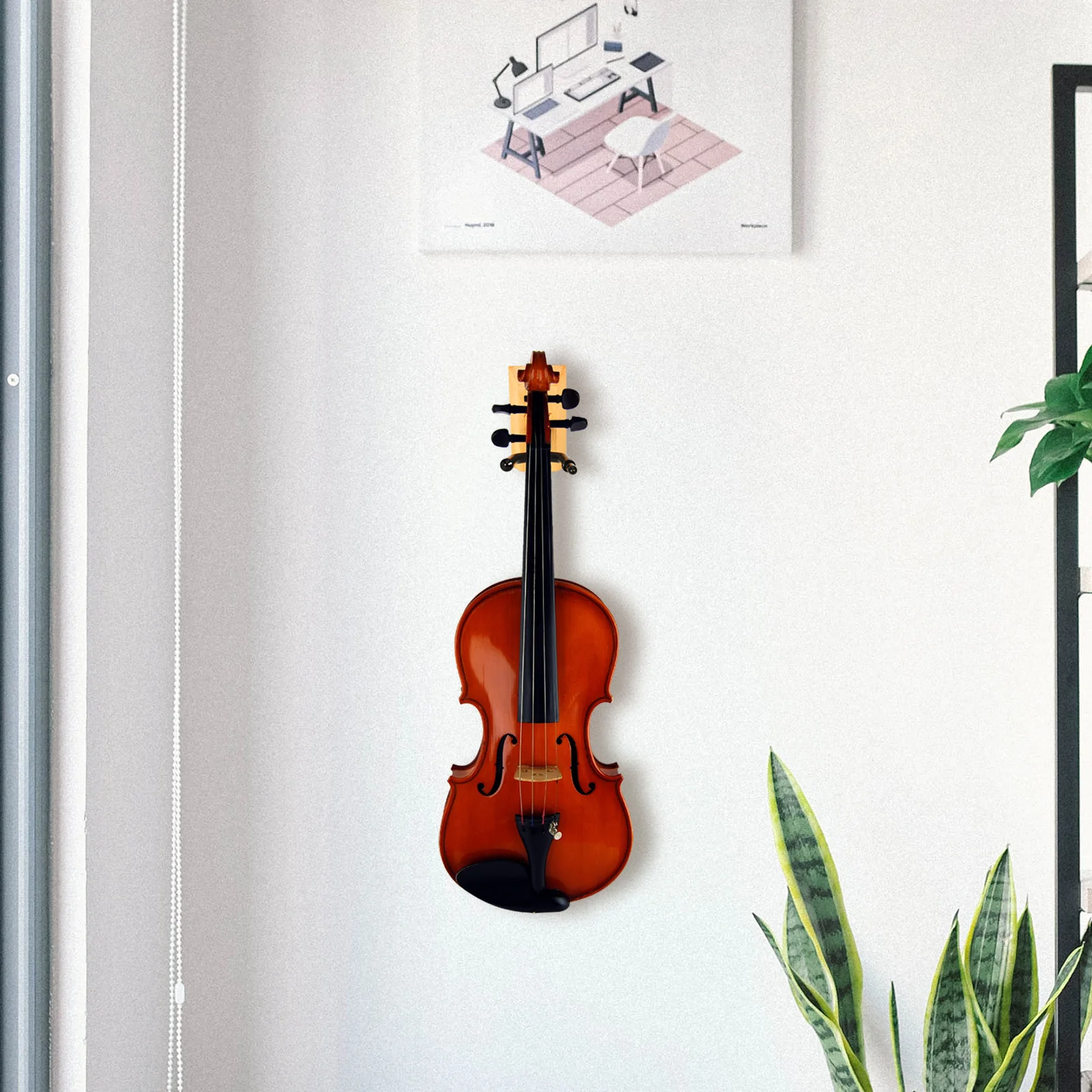 1 set Wall Mounted Violin Viola Hanger Bow Hook Space Saving Design Instrument Mounts Hooks Racks Display Accessories
1 set Wall Mounted Violin Viola Hanger Bow Hook Space Saving Design Instrument Mounts Hooks Racks Display Accessories