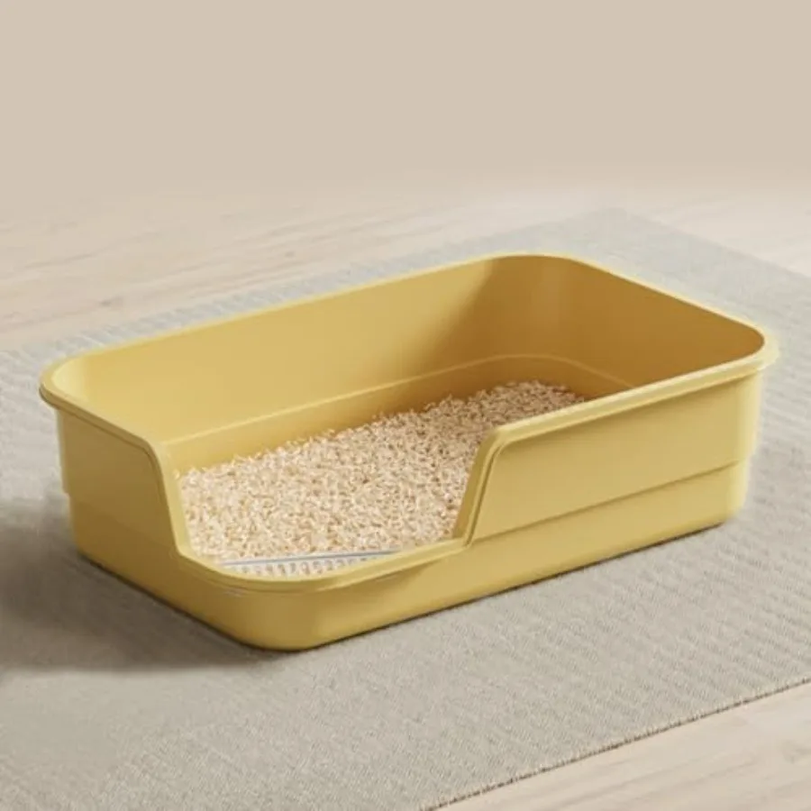 Extra Large Cat Litter Box with High SidesCats Boxes for Indoor Cats Cat Litter Pan for Kitty Litter Box with Low Entry Easy to
Extra Large Cat Litter Box with High SidesCats Boxes for Indoor Cats Cat Litter Pan for Kitty Litter Box with Low Entry Easy to