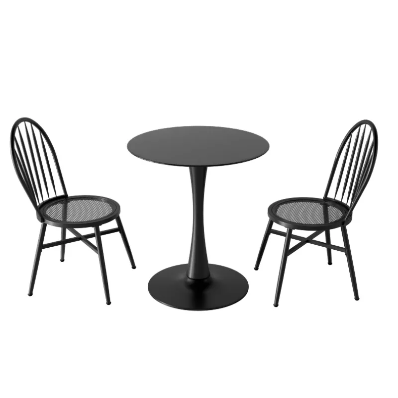 #Nordic Modern Minimalism Glass Top Metal Frame Dining Table Chair Set for Reception Negotiation Restaurant Milk Tea Shop Home
#Nordic Modern Minimalism Glass Top Metal Frame Dining Table Chair Set for Reception Negotiation Restaurant Milk Tea Shop Home