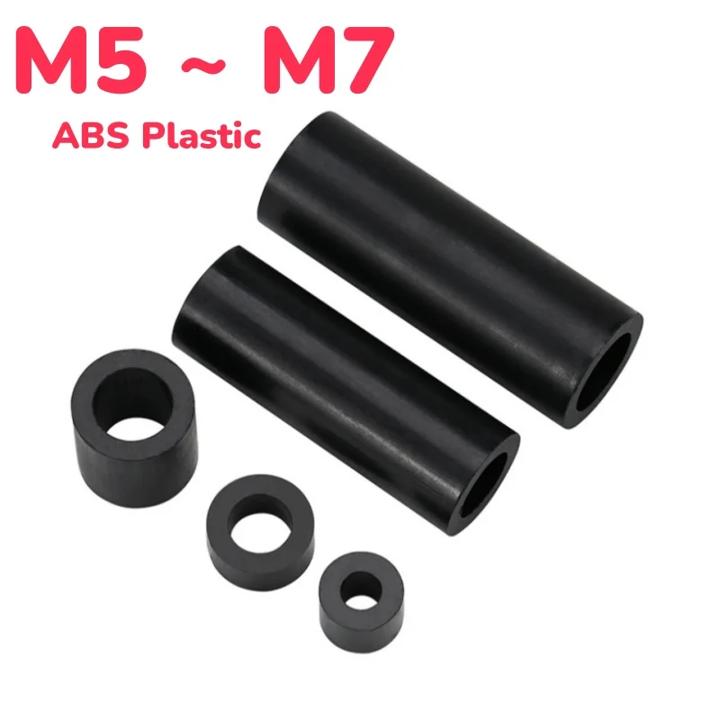 ABS Plastic Black Round Hollow Standoff Insulation Washer Non-Threaded Hollowed Spacer M5 M6 M7
ABS Plastic Black Round Hollow Standoff Insulation Washer Non-Threaded Hollowed Spacer M5 M6 M7