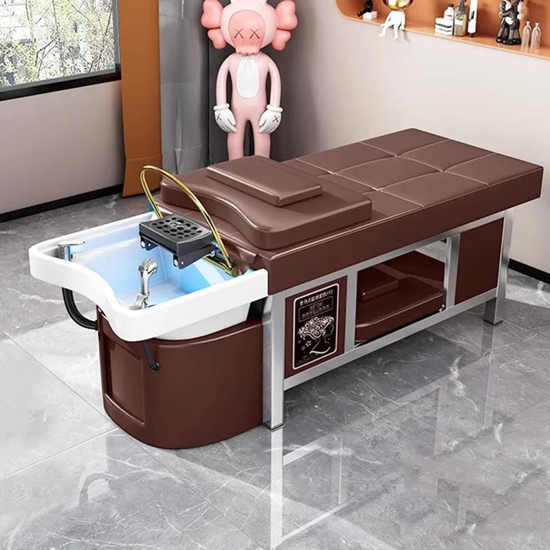 Hairdressing Sink Shampoo Chairs Beauty Salon Salon Shampoo Chairs Hair Wash Head Spa Bed Professional Salon Furniture GY50GP
Hairdressing Sink Shampoo Chairs Beauty Salon Salon Shampoo Chairs Hair Wash Head Spa Bed Professional Salon Furniture GY50GP