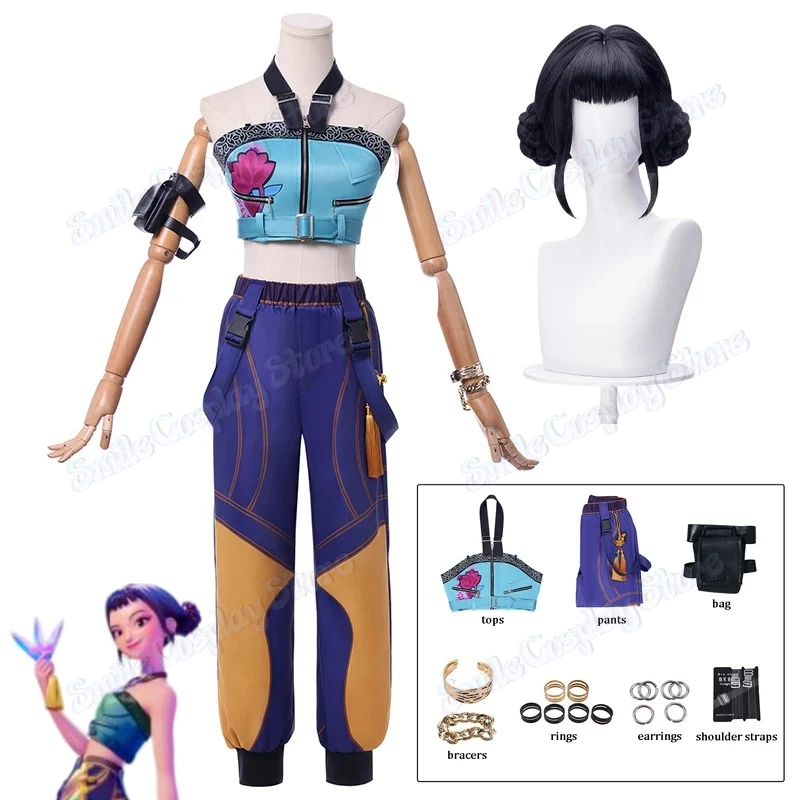 KPop Zoey Cosplay Costume Wig Women Girls Halloween Carnival Comic-con Party Role Playing Outfits New Gift
KPop Zoey Cosplay Costume Wig Women Girls Halloween Carnival Comic-con Party Role Playing Outfits New Gift