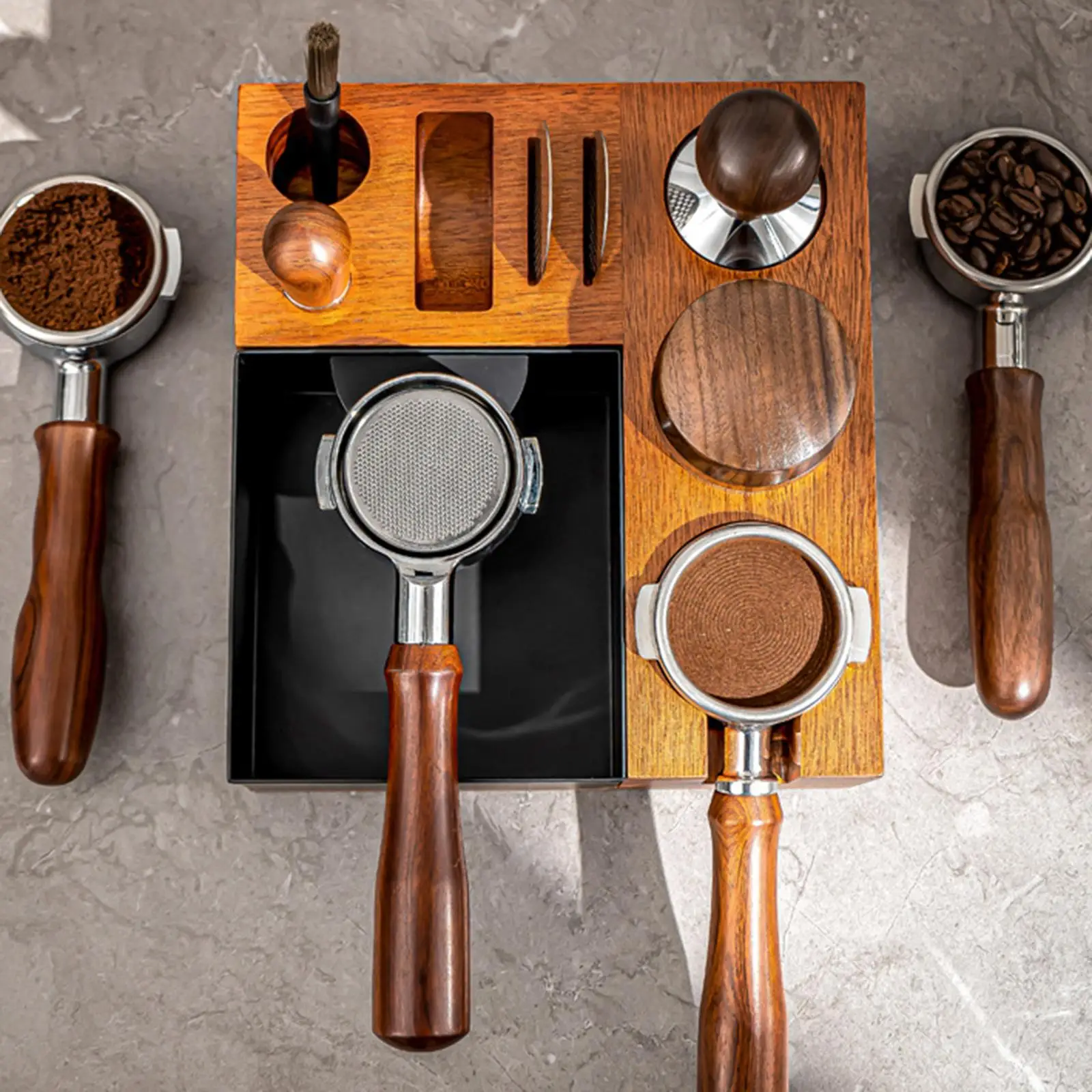 Espresso Accessory Organizer Tamper Station Organizer Espresso Tamper
Espresso Accessory Organizer Tamper Station Organizer Espresso Tamper