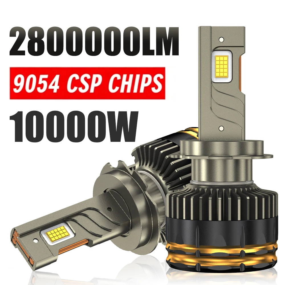 2Pcs H7 H4 LED Headlight Bulbs 2800000LM 10000W Canbus 6000K 12V Plug and Play H1 9012 HB3 9005 9006 H11 Turbo Car Headlamps
2Pcs H7 H4 LED Headlight Bulbs 2800000LM 10000W Canbus 6000K 12V Plug and Play H1 9012 HB3 9005 9006 H11 Turbo Car Headlamps