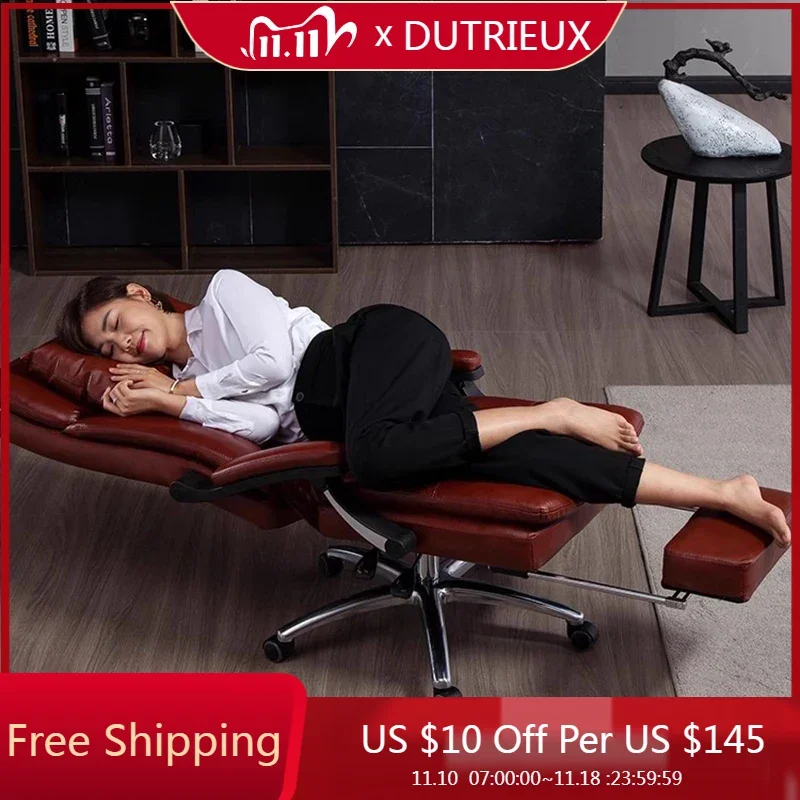 Leather Office Chair Throne Recliner Modern Ergonomic Lounge Office Chair Comfortable Nordic Reading Muebles Salon Furniture
Leather Office Chair Throne Recliner Modern Ergonomic Lounge Office Chair Comfortable Nordic Reading Muebles Salon Furniture