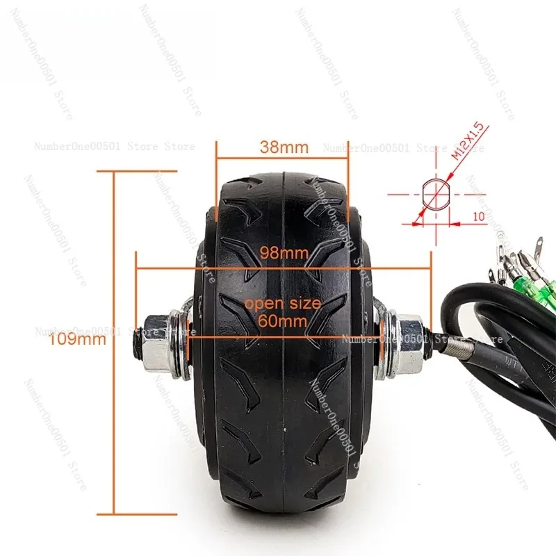 4 Inch 24V 36V 150W Sensorless Hub Motor for Robot
4 Inch 24V 36V 150W Sensorless Hub Motor for Robot