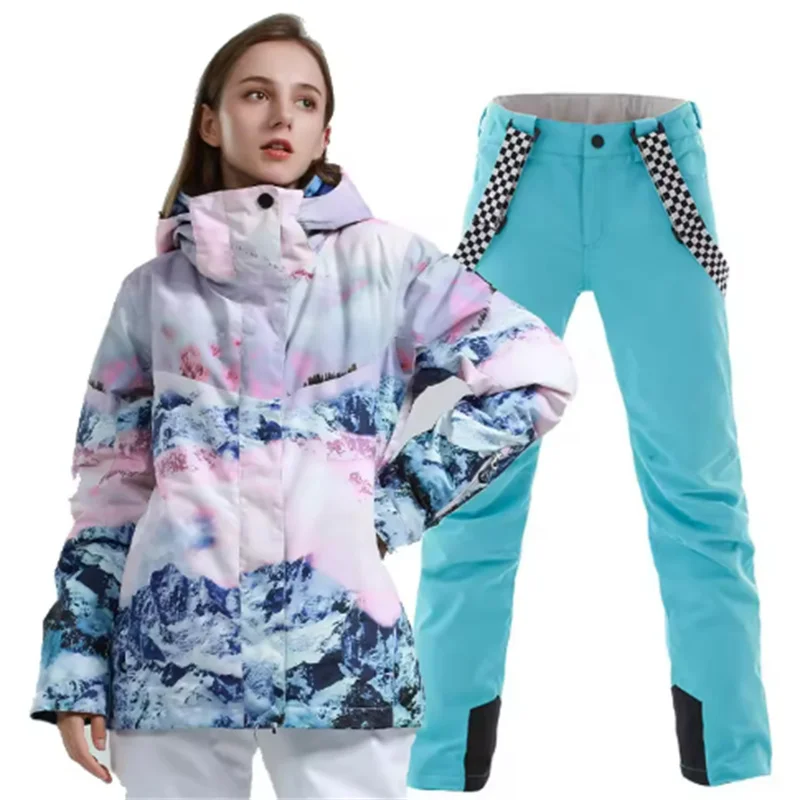 GS, Waterproof Ski Suit Sets for Women, Colorful Jackets or Pants, Snow Wear, Outdoor Snowboarding Clothing, Girl's, Winter
GS, Waterproof Ski Suit Sets for Women, Colorful Jackets or Pants, Snow Wear, Outdoor Snowboarding Clothing, Girl's, Winter