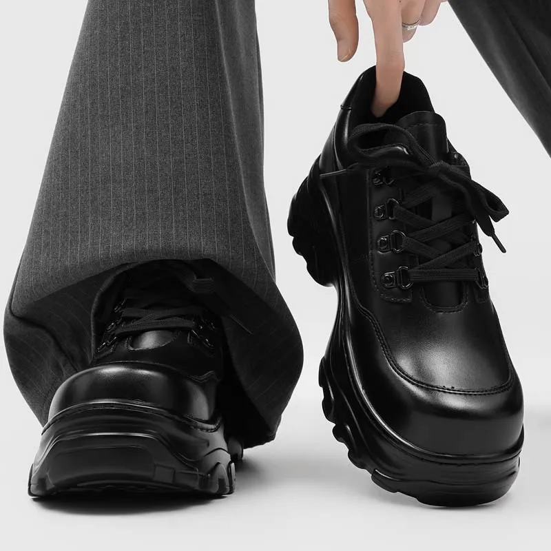 High Quality Men's Sneakers and Casual Shoes round head Men's Derby Shoes high-end Designer Platform Men's Shoes tenis masculino
High Quality Men's Sneakers and Casual Shoes round head Men's Derby Shoes high-end Designer Platform Men's Shoes tenis masculino