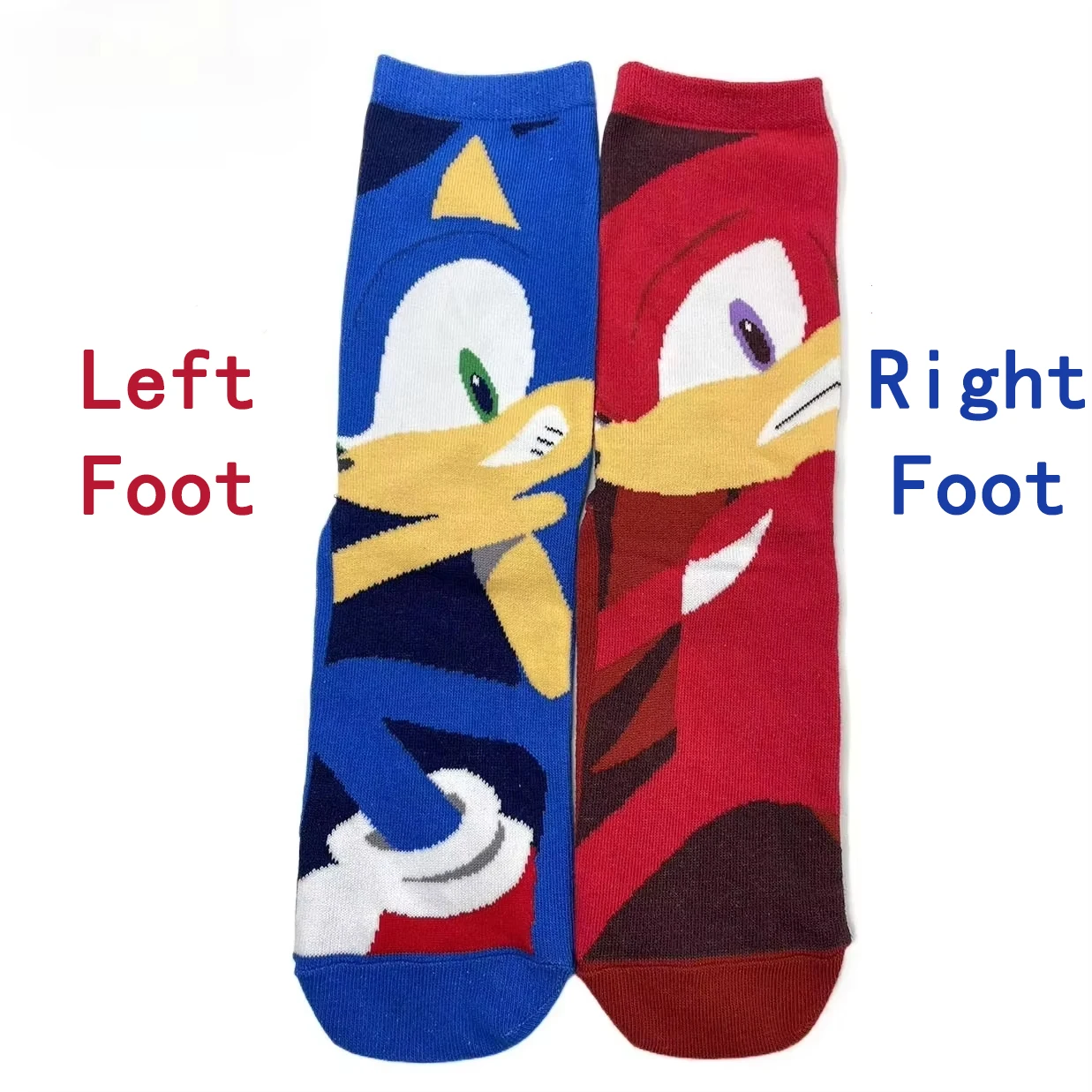 New Design Sonic The Hedgehog Main Characters Anime Casual Crew Socks for Boys Sonic Cute Embroidery Two-tone Sock Age6-9
New Design Sonic The Hedgehog Main Characters Anime Casual Crew Socks for Boys Sonic Cute Embroidery Two-tone Sock Age6-9