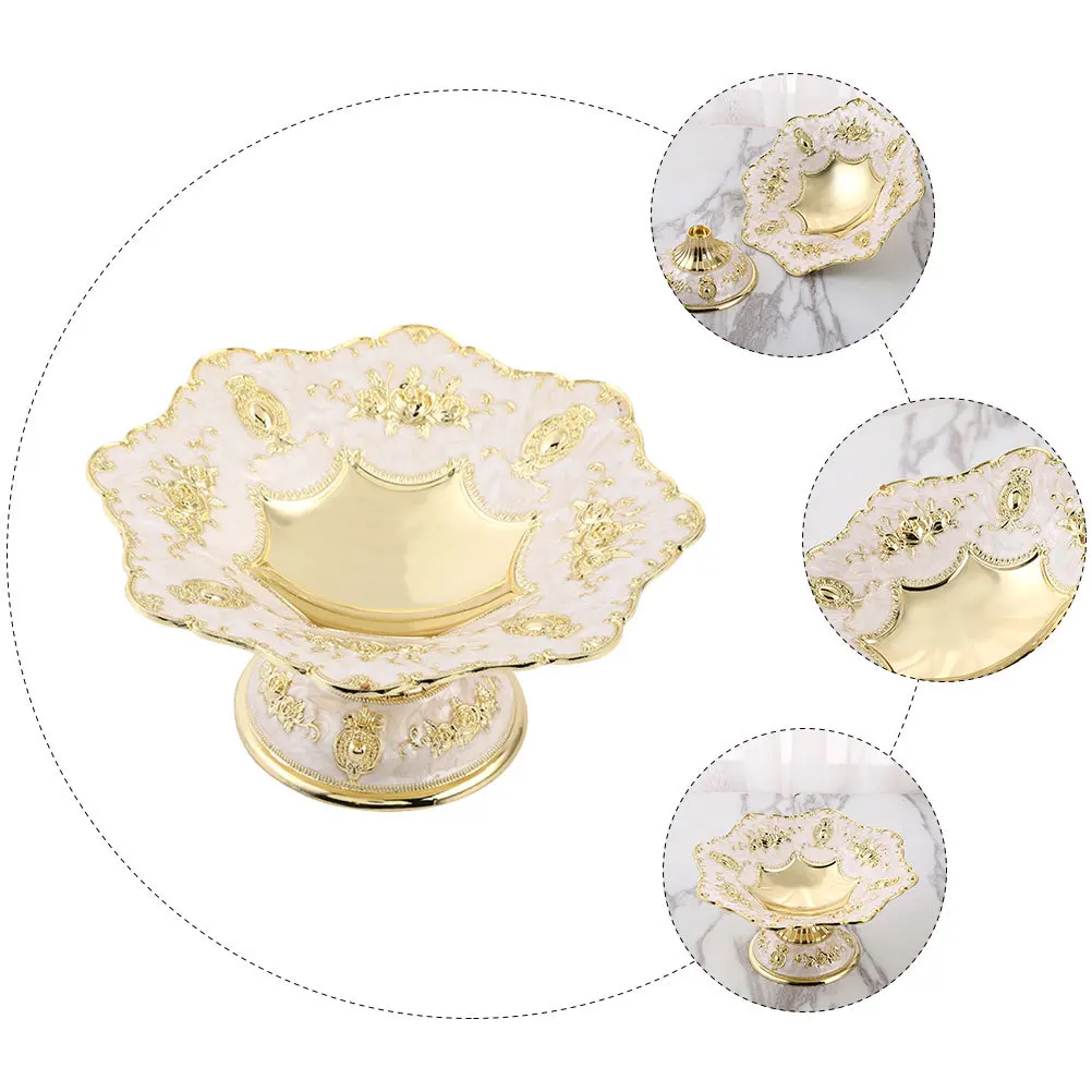 Fruit Display Plate European Style Metal Dish Retro Design Candy Chocolate Storage Long Lasting Appearance Not Easy Fade
Fruit Display Plate European Style Metal Dish Retro Design Candy Chocolate Storage Long Lasting Appearance Not Easy Fade