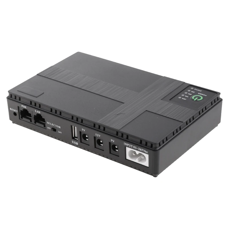 Y23A-Портативный мини-ИБП Источник бесперебойного питания POE5V9V12V для Wi-Fi, резервные адаптеры питания маршрутизатора 10400MA
Y23A-Портативный мини-ИБП Источник бесперебойного питания POE5V9V12V для Wi-Fi, резервные адаптеры питания маршрутизатора 10400MA