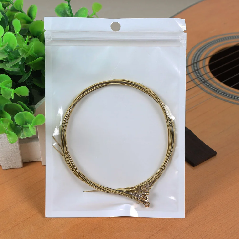 3Pcs Acoustic Guitar Steel Strings Bright Durable Long Lasting Colorful Hollow Bead Head Guitar Parts Accessories
3Pcs Acoustic Guitar Steel Strings Bright Durable Long Lasting Colorful Hollow Bead Head Guitar Parts Accessories