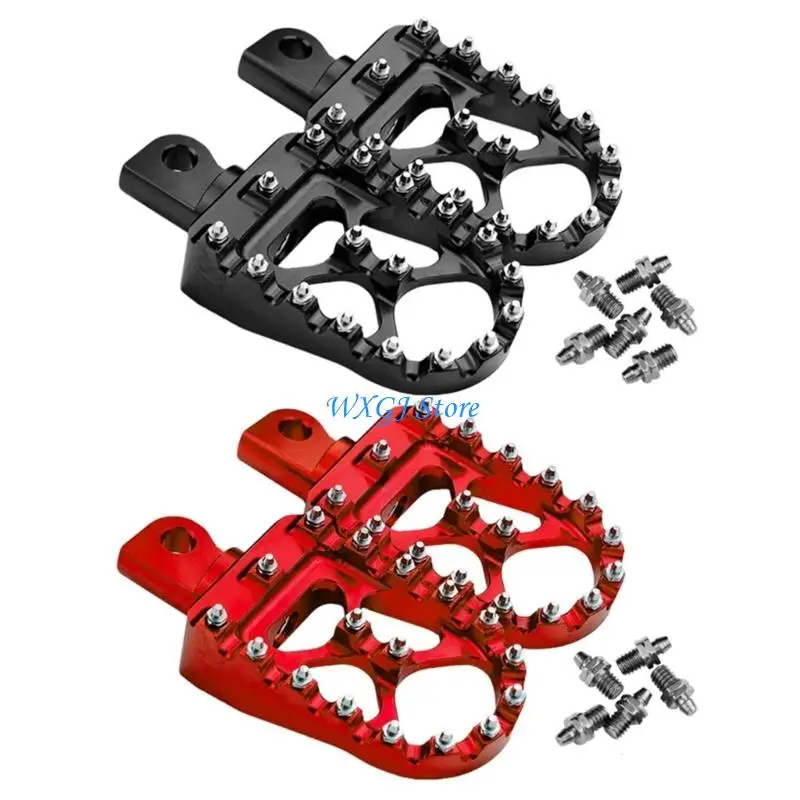37JE Universal Motorcycle Footpegs Antislip Vintage Styling Effortlessly Installation
37JE Universal Motorcycle Footpegs Antislip Vintage Styling Effortlessly Installation