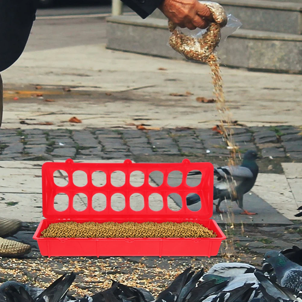 2Pcs Plastic Chicken Feeder Flip Top Design Long Narrow Trough Poultry Feeders Durable Easy Clean Refill Chick Feeder
2Pcs Plastic Chicken Feeder Flip Top Design Long Narrow Trough Poultry Feeders Durable Easy Clean Refill Chick Feeder