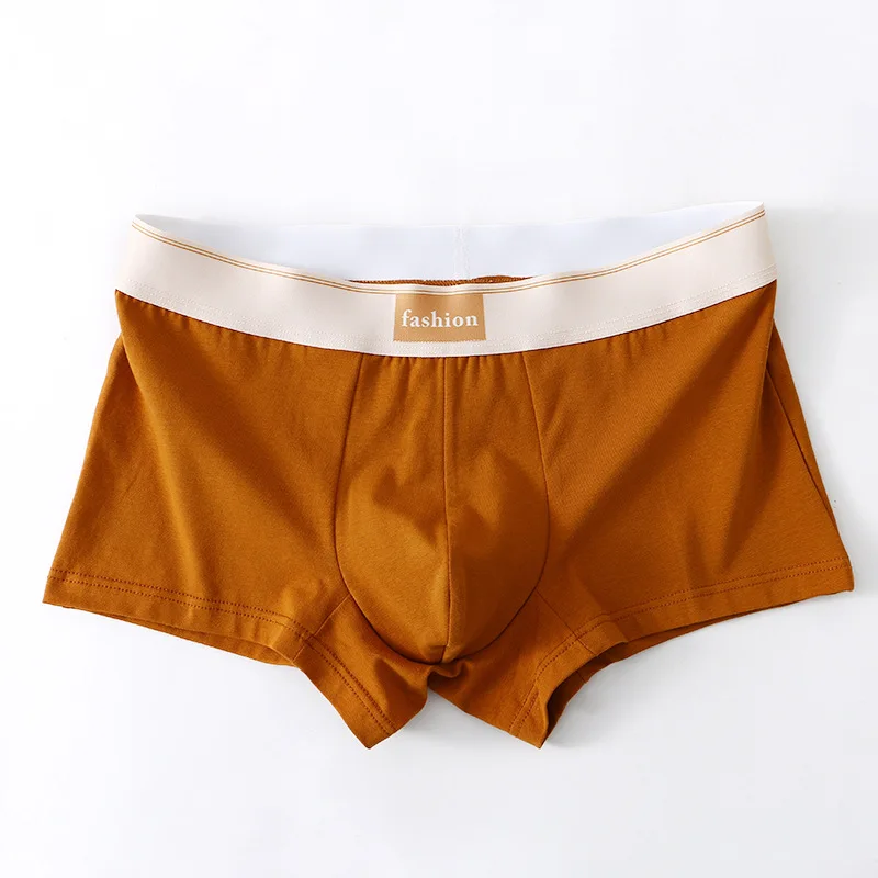 Men's Cotton Boxers Comfortable Breathable Solid Color Mid-rise Boxy Underwear for Young Men Solid Color U Convex Pouch Trunks
Men's Cotton Boxers Comfortable Breathable Solid Color Mid-rise Boxy Underwear for Young Men Solid Color U Convex Pouch Trunks
