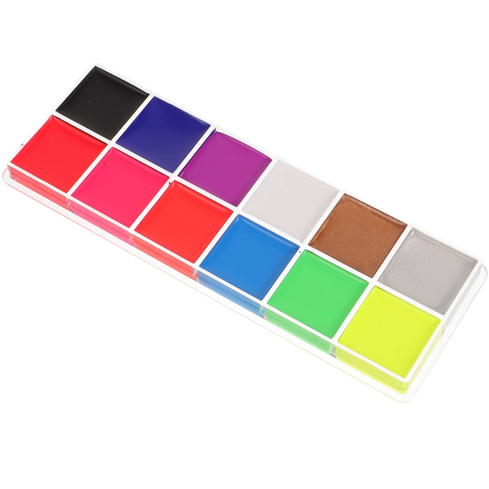 Halloween Face Painting Kit Paint Body Makeup Pigment Colorful Multi Use for Party Sports Competition Fashion Show
Halloween Face Painting Kit Paint Body Makeup Pigment Colorful Multi Use for Party Sports Competition Fashion Show