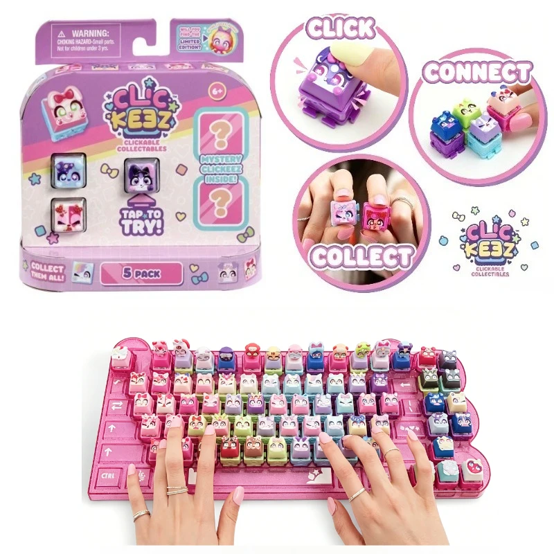 Clickee Mechanical Keyboard Hat Pendant Key Chain Pet Doll Blind Box Decompression Collection Of Children's Toys. Surprise Box
Clickee Mechanical Keyboard Hat Pendant Key Chain Pet Doll Blind Box Decompression Collection Of Children's Toys. Surprise Box