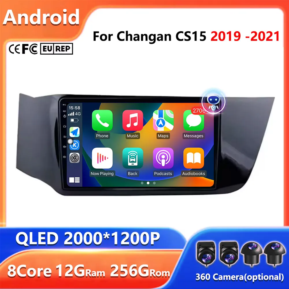 Android 14 Auto Wireless Carplay For Changan CS15 2019 2020 2021 LHD Car Multimedia Video Player WiFi GPS Navigation DSP Stereo
Android 14 Auto Wireless Carplay For Changan CS15 2019 2020 2021 LHD Car Multimedia Video Player WiFi GPS Navigation DSP Stereo
