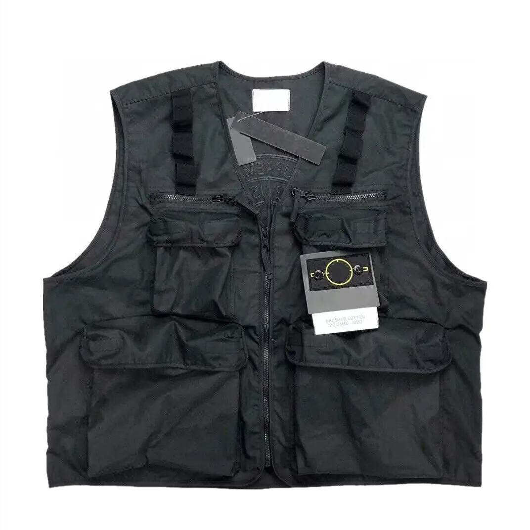 American Style Outdoor Camouflage Cargo Vest Embroidered Badge Tactical Vest Short Sleeve No Collar Men's Jacket
American Style Outdoor Camouflage Cargo Vest Embroidered Badge Tactical Vest Short Sleeve No Collar Men's Jacket
