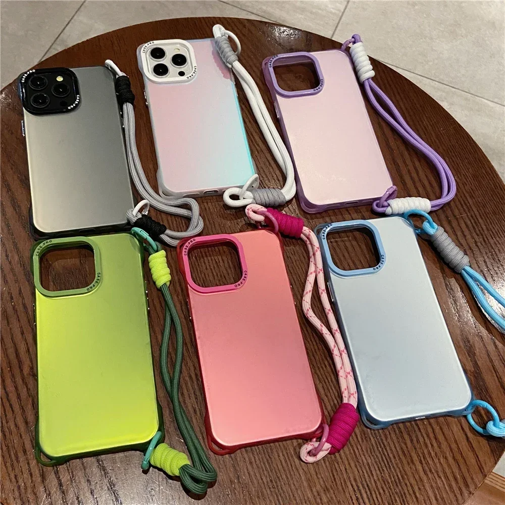 Fashion Matte Laser Glitter Wrist Strap Lanyard Hard Case for IPhone 16 15 11 12 13 14 Pro Max Plus Carry Hand Band Bumper Cover
Fashion Matte Laser Glitter Wrist Strap Lanyard Hard Case for IPhone 16 15 11 12 13 14 Pro Max Plus Carry Hand Band Bumper Cover