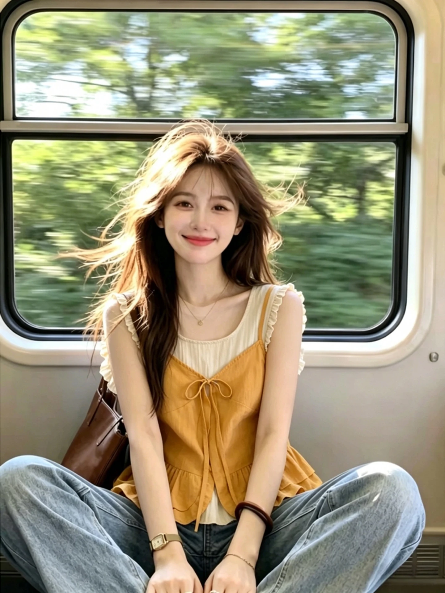 Unique Beautiful Women's Shirt Summer Self-Preservation Gentle Wind Pleated Knot Tie Fake Two-Piece Cotton Casual Top
Unique Beautiful Women's Shirt Summer Self-Preservation Gentle Wind Pleated Knot Tie Fake Two-Piece Cotton Casual Top