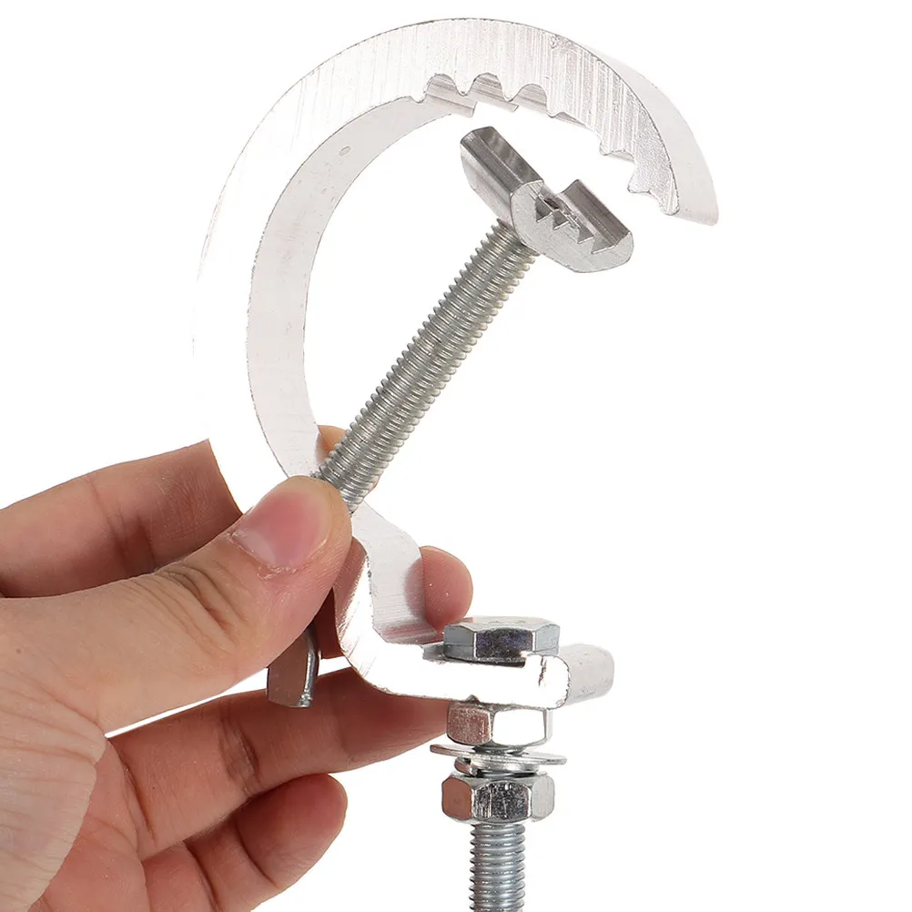 3Pcs Heavy Duty Stage Light Hooks Silver Truss Clamps for Moving Head Lights Wedding Event Lighting Equipment Accessories
3Pcs Heavy Duty Stage Light Hooks Silver Truss Clamps for Moving Head Lights Wedding Event Lighting Equipment Accessories