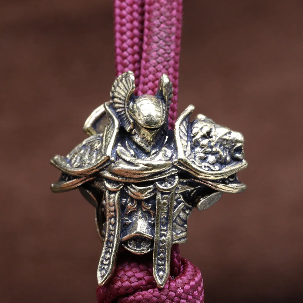 Warrior Paladin Brass Knife Beads Holy Knight EDC DIY Paracord Woven Bracelets Lanyard Pendants Accessories Outdoor Tool Hanging
Warrior Paladin Brass Knife Beads Holy Knight EDC DIY Paracord Woven Bracelets Lanyard Pendants Accessories Outdoor Tool Hanging