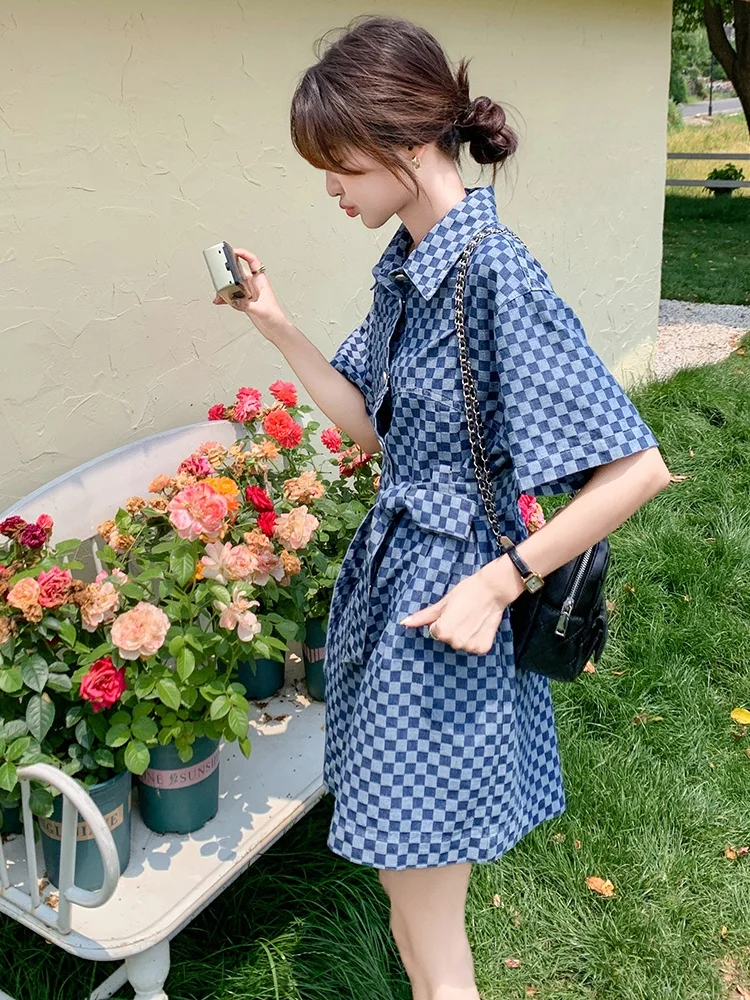 Stylish Slimming Denim Jumpsuit Set Women's Summer Thin High Waist Short Pants Ensemble Fashionable Commute Wide Leg Style
Stylish Slimming Denim Jumpsuit Set Women's Summer Thin High Waist Short Pants Ensemble Fashionable Commute Wide Leg Style