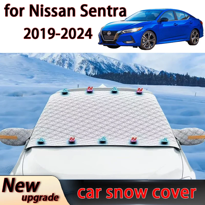 for Nissan Sentra 2019-2024 Car Snow Shield Shade Outdoor Winter Front Windshield Window Freeze Frost Cover Sunshade Accessories
for Nissan Sentra 2019-2024 Car Snow Shield Shade Outdoor Winter Front Windshield Window Freeze Frost Cover Sunshade Accessories