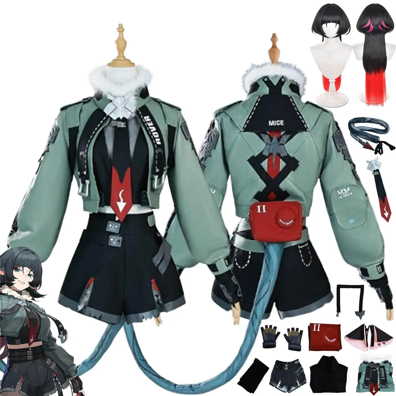 In Stock Jane Doe Cosplay Costume ZZZ Zenless Zone Zero Jane Doe Full Set Suits Wig Shoes Props Halloween Xmas Role Playing Cos
In Stock Jane Doe Cosplay Costume ZZZ Zenless Zone Zero Jane Doe Full Set Suits Wig Shoes Props Halloween Xmas Role Playing Cos