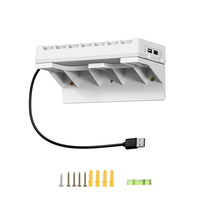 For PS5 Game Console Wall Bracket Wall Mount Storage Rack For Playstation 5 Game Handle Bracket Anti-Slip Holder
For PS5 Game Console Wall Bracket Wall Mount Storage Rack For Playstation 5 Game Handle Bracket Anti-Slip Holder
