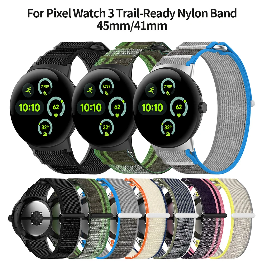 Loop Nylon Strap For Google Pixel Watch 3 45mm 41mm Unisex Sport Band For Pixel Watch 3 Wristband Bracelet Replaced Accessories
Loop Nylon Strap For Google Pixel Watch 3 45mm 41mm Unisex Sport Band For Pixel Watch 3 Wristband Bracelet Replaced Accessories