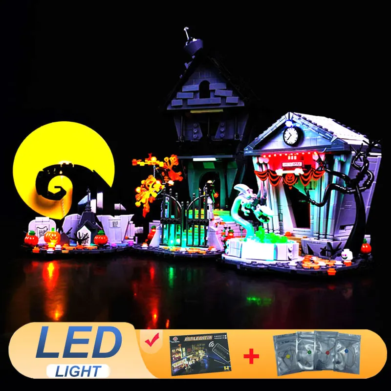 LED Light Kit For LEGO 21351 Tim Burton's The Nightmare Before Christmas (Not Include Building Blocks Bricks Kits Sets Model)
LED Light Kit For LEGO 21351 Tim Burton's The Nightmare Before Christmas (Not Include Building Blocks Bricks Kits Sets Model)