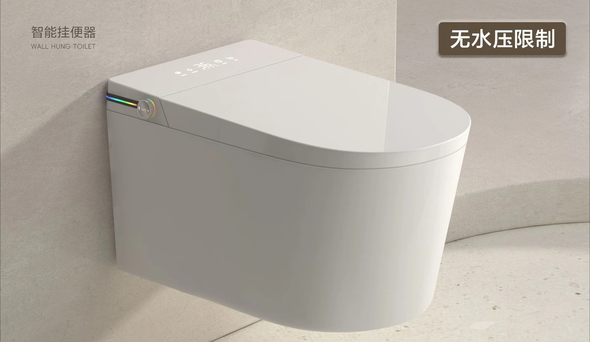  Умный унитаз с автоматической откидной крышкой, современный настенный унитаз, биде и сиденьем с подогревом, белая керамическая гигиена для ванной комнаты
Умный унитаз с автоматической откидной крышкой, современный настенный унитаз, биде и сиденьем с подогревом, белая керамическая гигиена для ванной комнаты