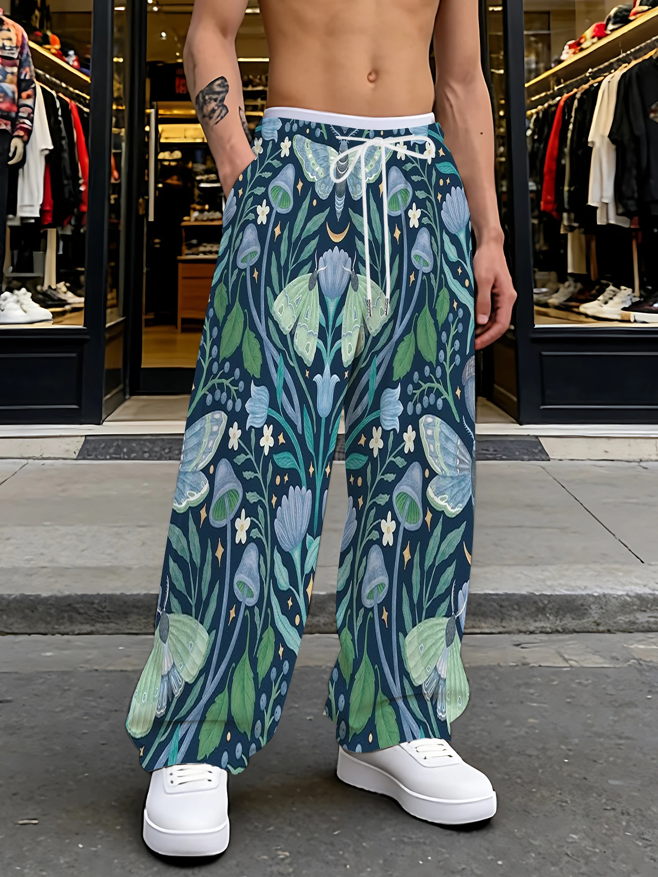 Essential for Men’s Wardrobe: Wrinkle-Free Polyester All-Over Print Straight Pants!
Essential for Men’s Wardrobe: Wrinkle-Free Polyester All-Over Print Straight Pants!