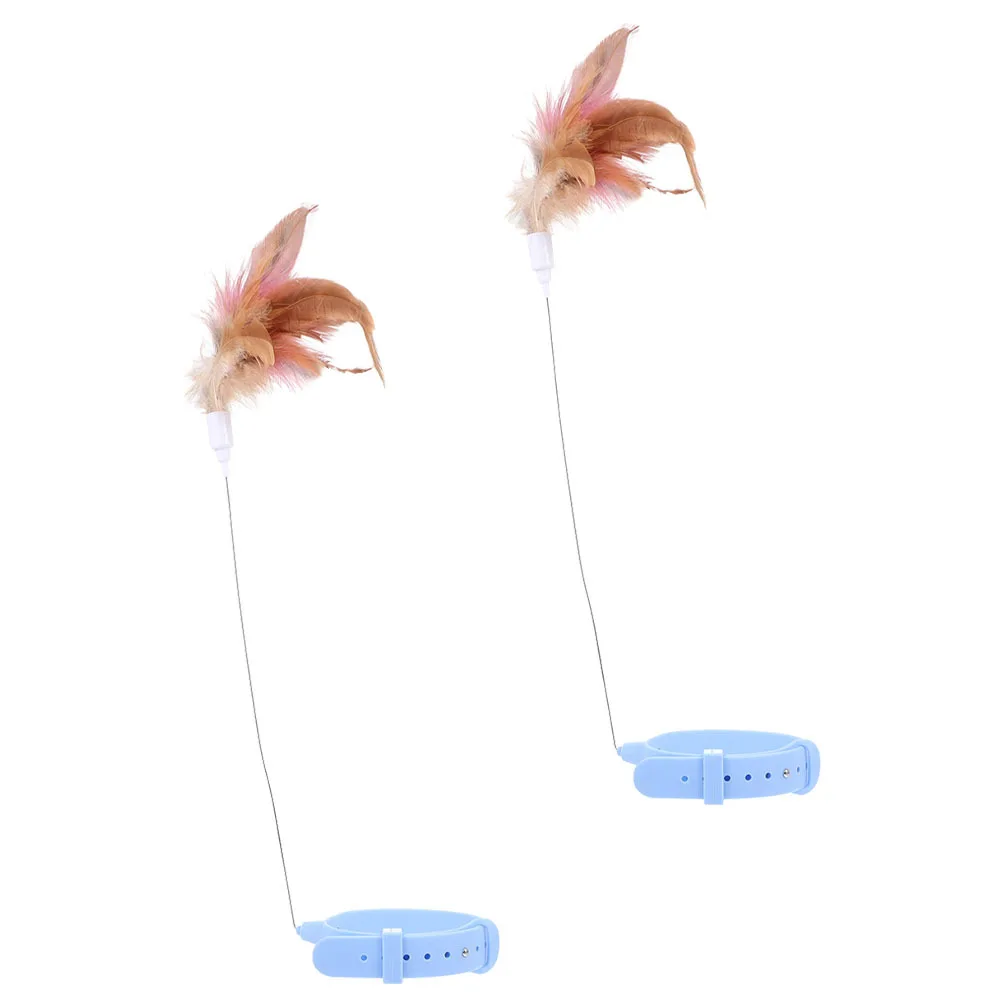 2Pcs Interactive Cat Collar Teasing Stick Self-Entertainment Pet Accessory Indoor Fun Stylish Practical Durable Elastic
2Pcs Interactive Cat Collar Teasing Stick Self-Entertainment Pet Accessory Indoor Fun Stylish Practical Durable Elastic