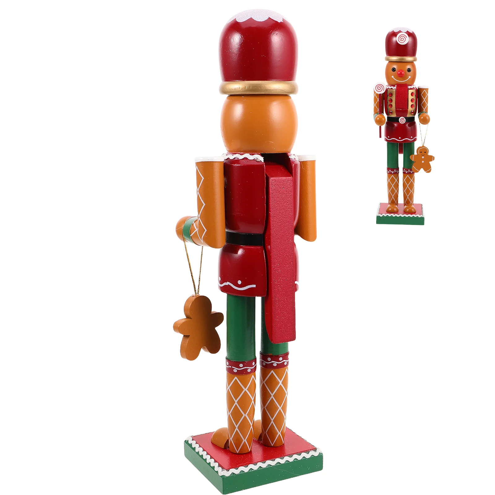 Nutcracker Ornament Traditional Soldier Gingerbread Figurine Funny Nutcrackers Suitable Size Realistic Details Desk Ornaments
Nutcracker Ornament Traditional Soldier Gingerbread Figurine Funny Nutcrackers Suitable Size Realistic Details Desk Ornaments