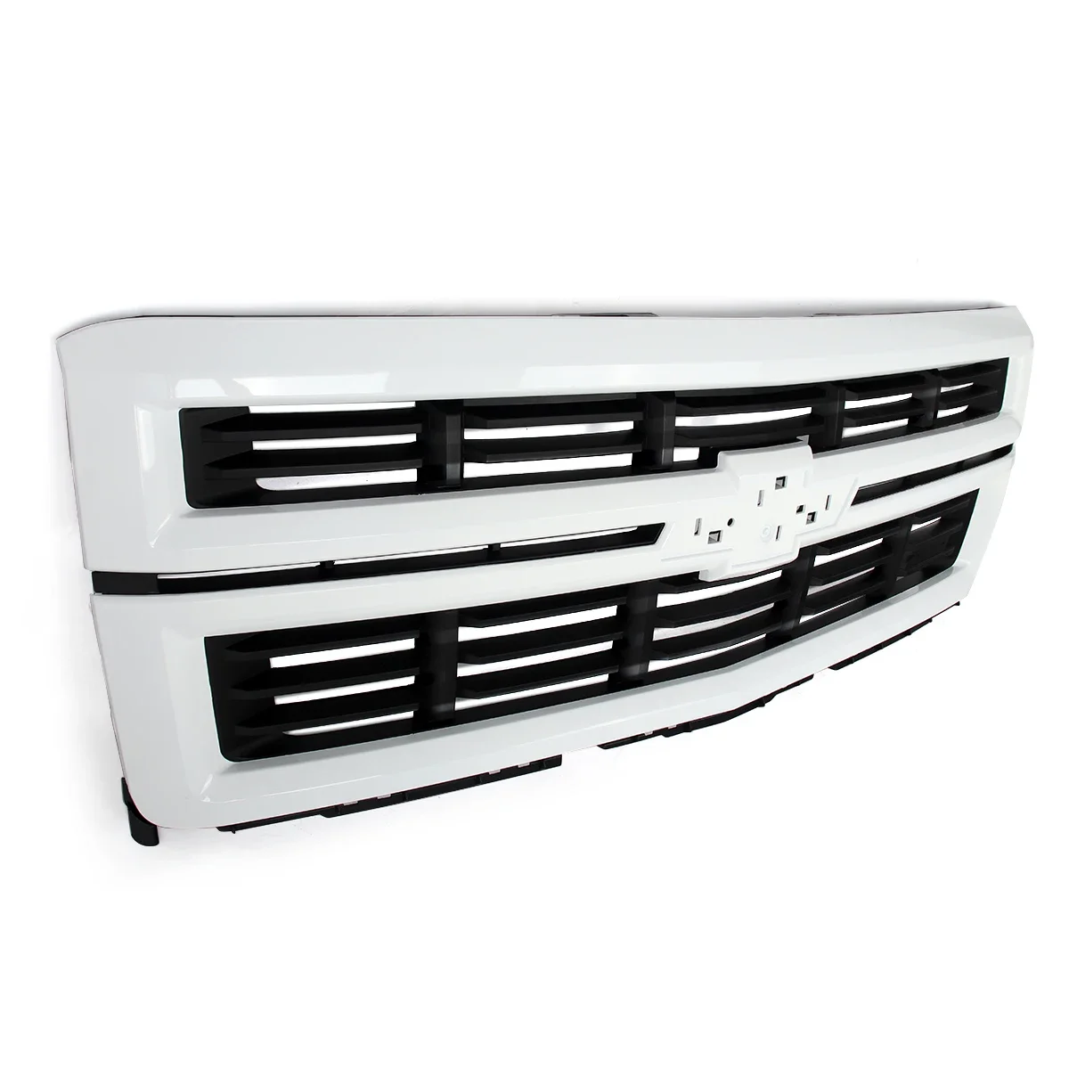 Grill for 2014 2015 Chevrolet Silverado 1500 Front Upper Grille Summit White & Black
Grill for 2014 2015 Chevrolet Silverado 1500 Front Upper Grille Summit White & Black