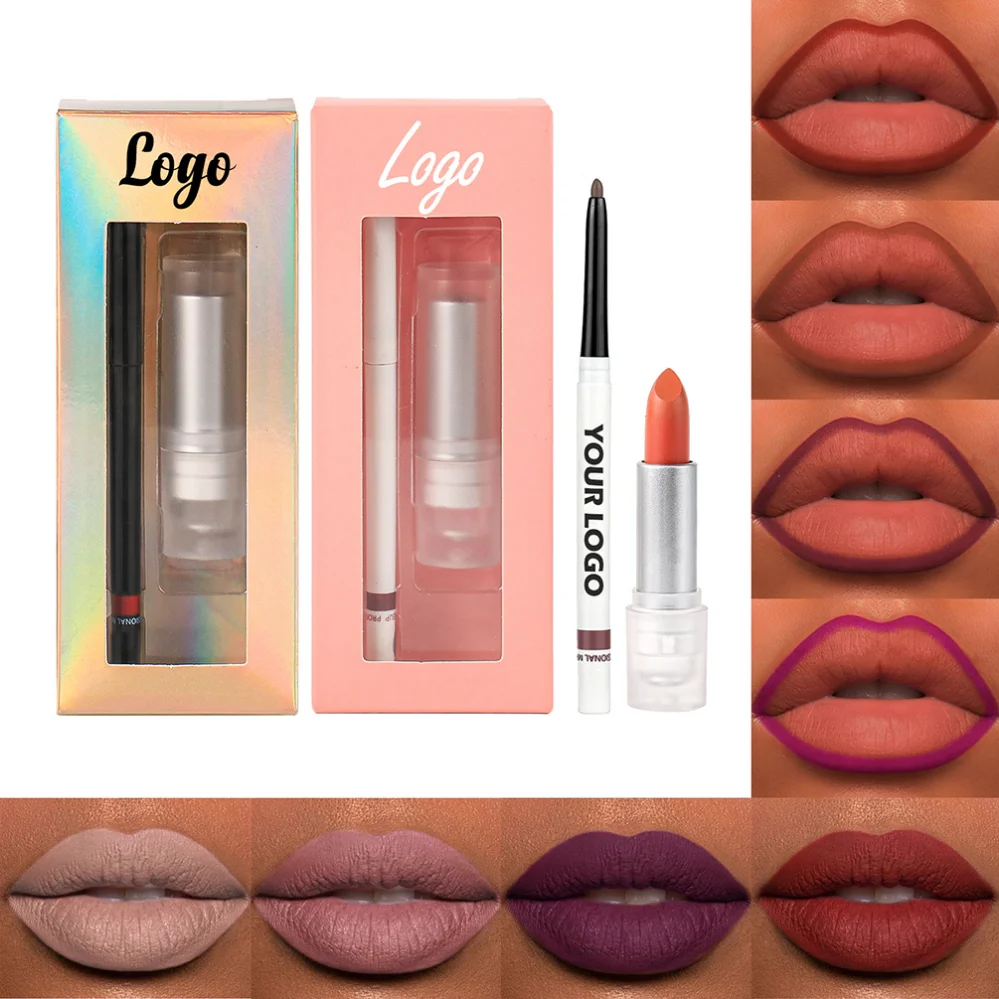 Private Label Lip Kit Lipliner Non-sticky Long Lasting Waterproof Matte Lipstick Lip Liner Set Makeup Custom
Private Label Lip Kit Lipliner Non-sticky Long Lasting Waterproof Matte Lipstick Lip Liner Set Makeup Custom